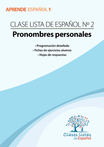Clase 2, Pronombres Personales