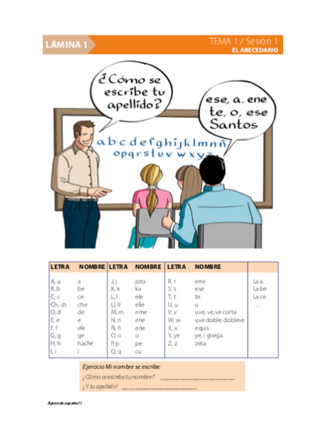 Aprende Español 1