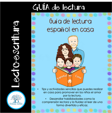 Guía de Lectura Español en Casa