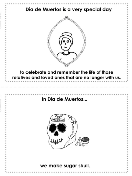 My Día de Muertos Minibook
